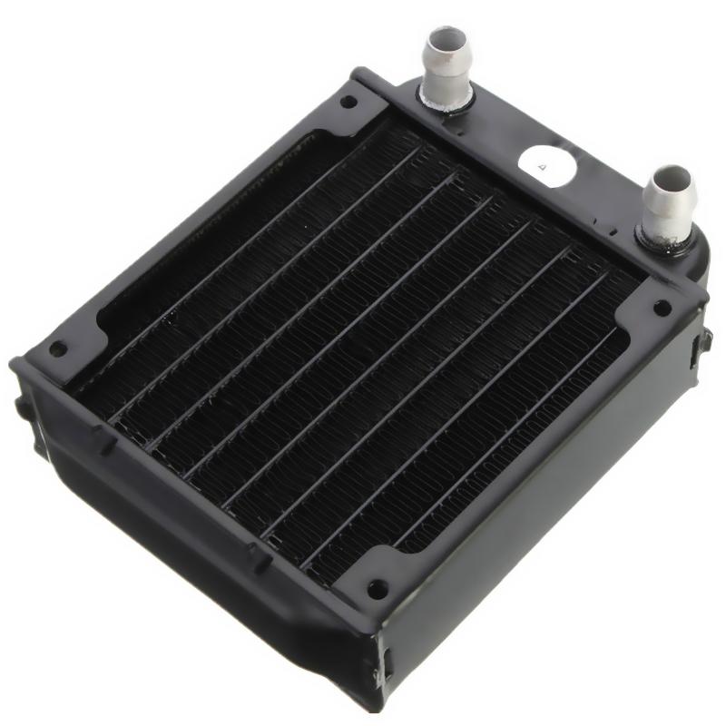 Fans & Coolings Water Cooling Radiator For Computer Chip Cooler Aluminum Heat Exchanger Beauty Equipment Industrial Row