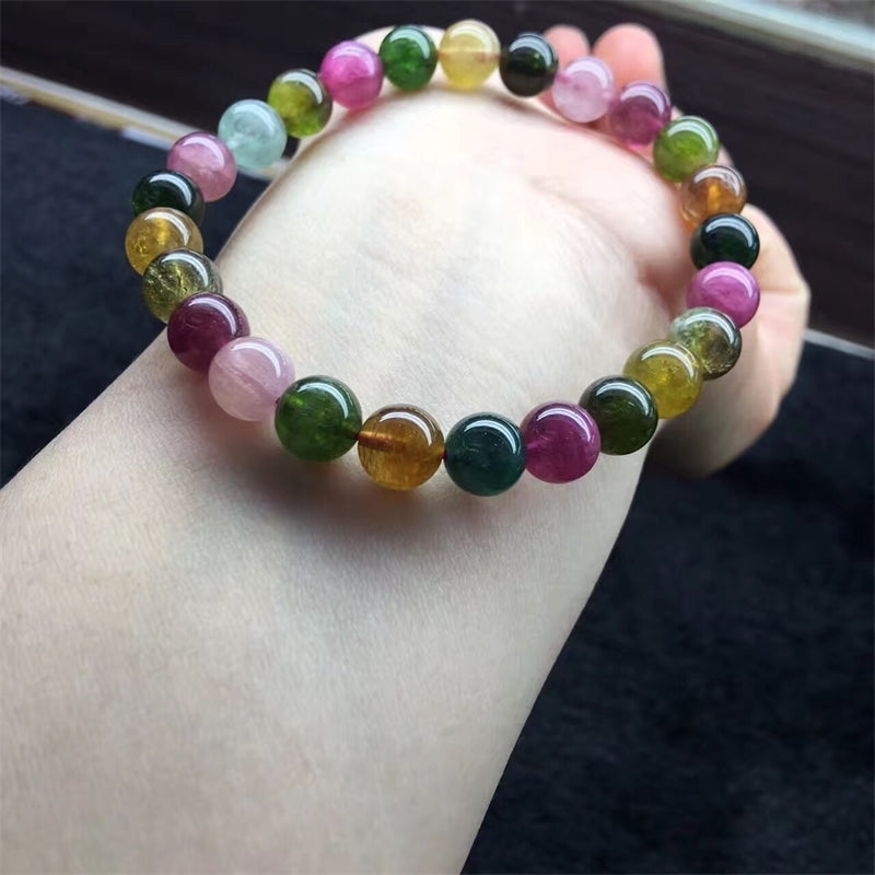 Tourmaline Brazilian candy single ring bracelet tourmaline Bracelet