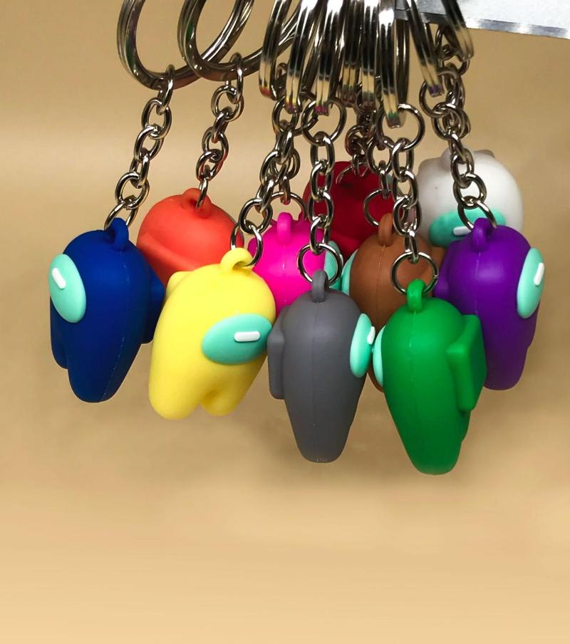 Keychains Games Keychain For Man Women Stainless Steel Toys Peripherals Key Chain Car Gifts Boyfriends