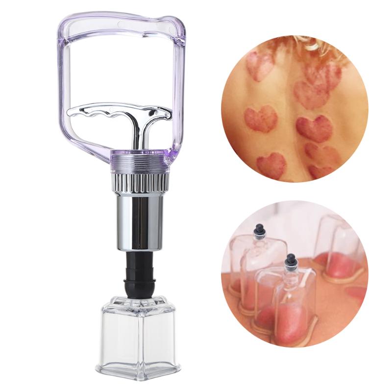 Electric Massagers Chinese Vacuum Cupping Set Suction Therapy Devices Body Massager Heart Cup For Apparatus Health Care