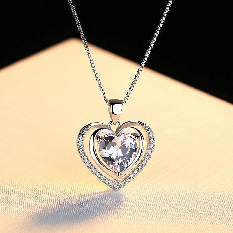Pendant Necklaces 1PC Wedding Necklace Choker Love Heart Valentine&#039;s Day