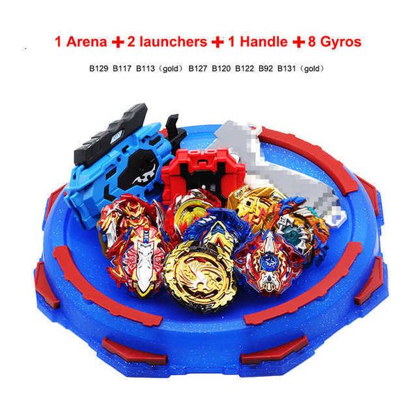Hot Beyblade B-150 Arena Rotating Gyro Metal Battle Bey Blade Metal Bayblade Stadium Children&#039;s Classic Christmas Gift X0528