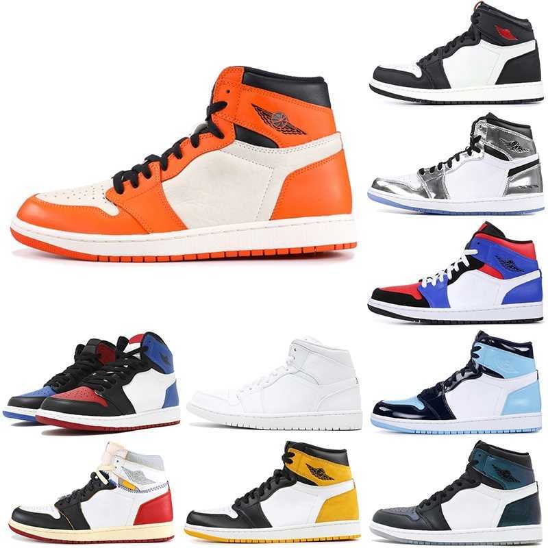 Top 1 Not for Resale Men women Basketball Shoes 1s homage to home think 16 kawhi leonard unc Mens Sports SneakersTIOO