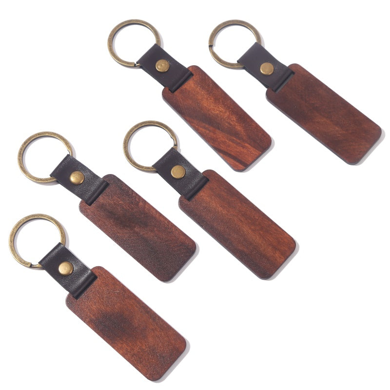 Wholesale spot wooden key ring lettering pendant key ring graduation small business gifts can be customized birthday gifts festival supplies