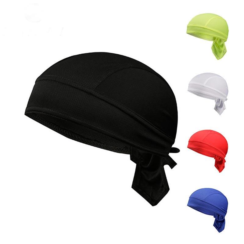 Scarves Cooling Helmet Liner Motorcycle Cycling Sports Skull Caps Moisture-Wicking Sweat Absorbing Headband Bandanas For Men Women