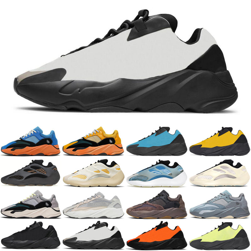 2021 700 v3 men women shoes Honey Flux Bright Blue Cyan cream sun Clay Brown Safflower Static mens trainers sports runner