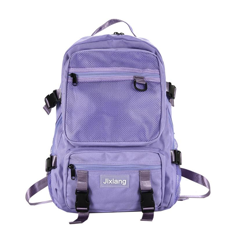 School Bags Large For Girls Teenage Backpacks Women Teen Boys Bookbags Student College Schoolbag Black Oxford Big Capacity