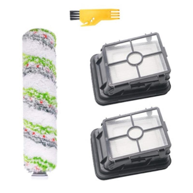 Vacuum Cleaners Promotion!2554A Roller Brush Filter Set For Bissell Crosswave Cordless Max Series 2554 2596 2593 2590 Wet Dry Cleaner Par