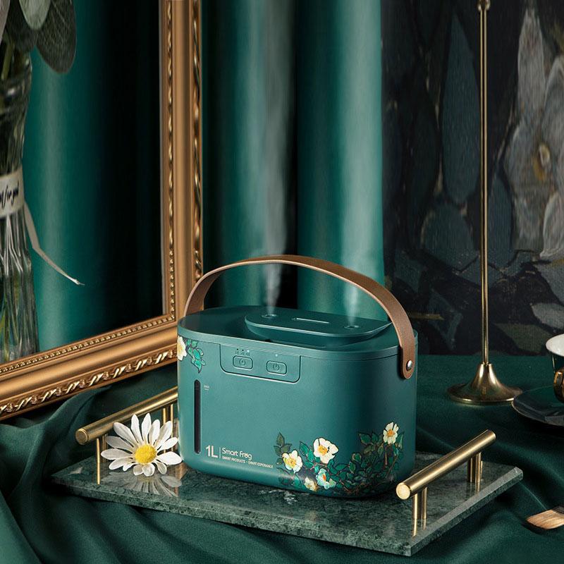 Humidifiers Timed Humidification Ultrasonic Air Dual Atomizer Is Suitable For Large Fog Volume Atomizers In Home Offices