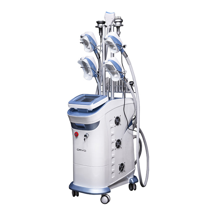 9 in 1 four handles working together 360 degrees cryolipolysis body slimming machine fat freezing equipment equip with the latest freezing handle