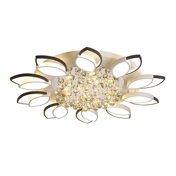 LED living rooms lamp crystal lamps simple modern atmosphere light luxury home bedroom dining room ceiling lights