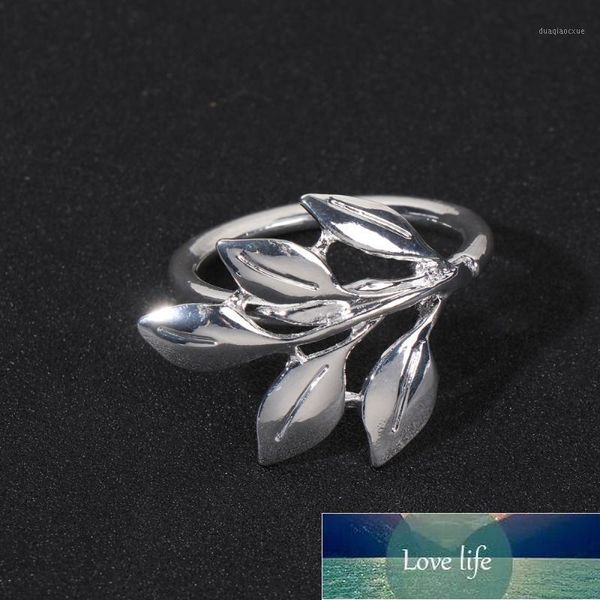 Napkin Rings 6pcs Plating Leaves Decorative Holders Serviette Buckles For Wedding Banquet Party (Silver)1 Factory price expert design Qualit