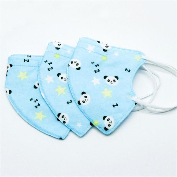 New Disposable Face Mask Designer Fashion Kids Face Masks Blue Pink Children Students Sunscreen Comfortable Face Mask Wholesale