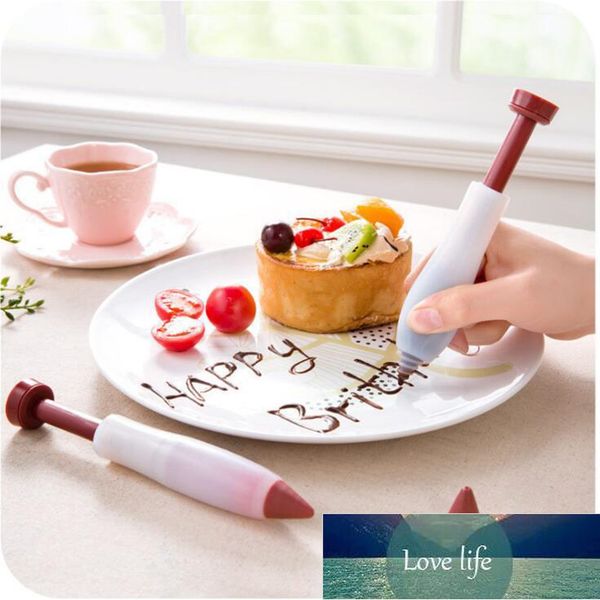 Kitchen Accessories Silicone Fondant Cake Pen Icing Writing Syringe Baking Decor Diy Tools Cookie Icing Piping Pastry Nozzles Factory price