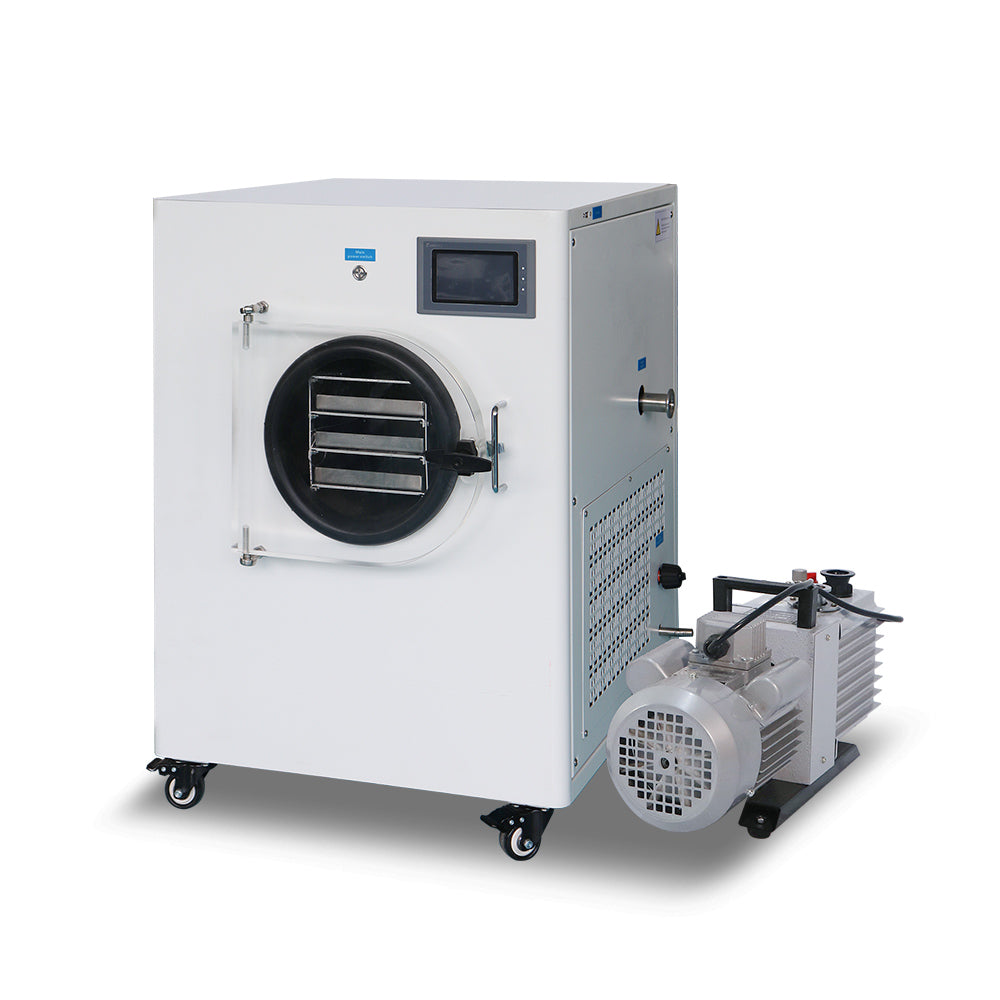 ZZKD Home Supplies FD-01 Laboratory-Home Vacuum Freeze Dryer with Efficient vacuum-pump for Freezes Drying Of Plasma Serum Extracts Antibodies