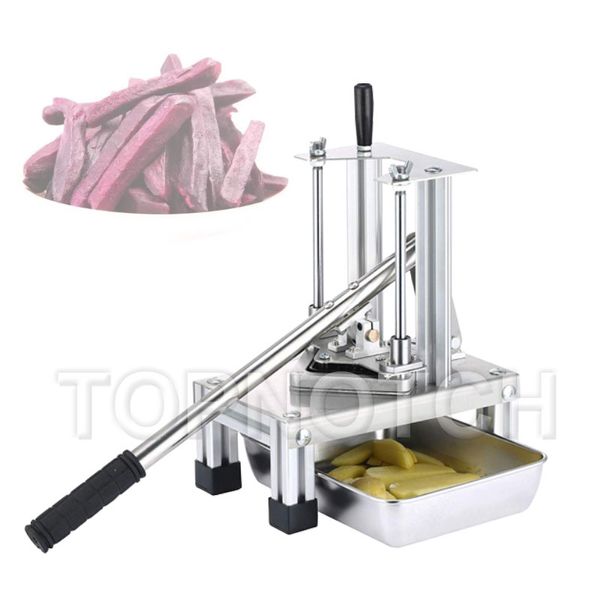 Potato Stick Fries Cutting Machine Sweet Potatos Stripe Extrusion Maker