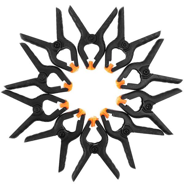 wooden clip holder hand tool wood fix woodworking clamp 2 Inch DIY Tools Plastic Nylon Photography Background Grip Set