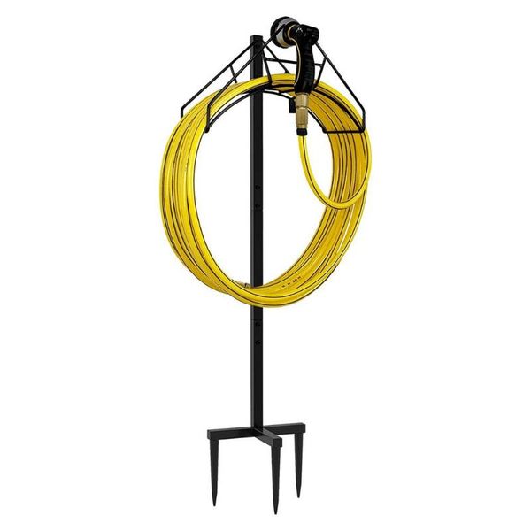 Watering Equipments Garden Hose Bracket Detachable Metal Irrigation Water Pipe Holder Vertical Dangling Hanger Storage Rack