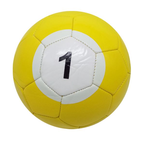 3# 7 Inch Inflatable Snook Soccer Ball Party Favor 16 pieces Billiard Snooker Football For Snookball Outdoor Game Gift DH9478