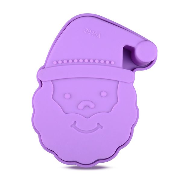 Ice Cream Candy Making Moulds cake silicon bake mould Santa Claus Christmas Silicone baking Mold