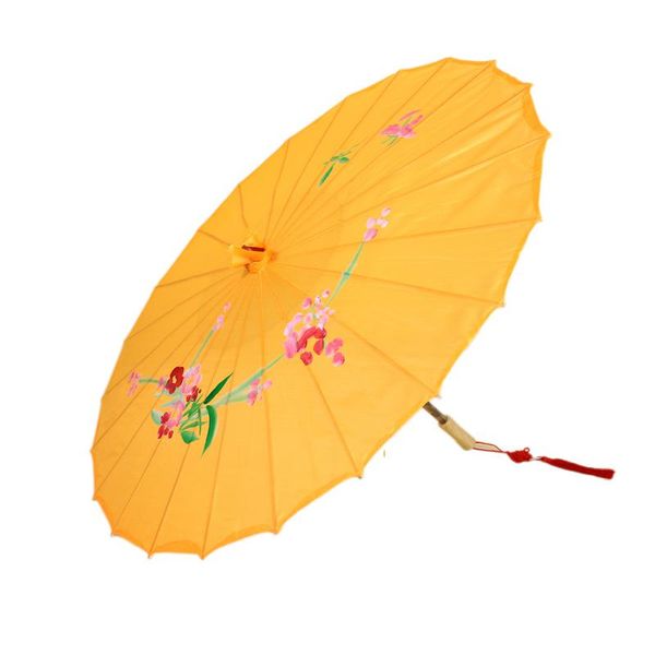 2021 Size Japanese Chinese Oriental Parasol handmade fabric Umbrella For Wedding Party Photography Decoration umbrella props candy colors