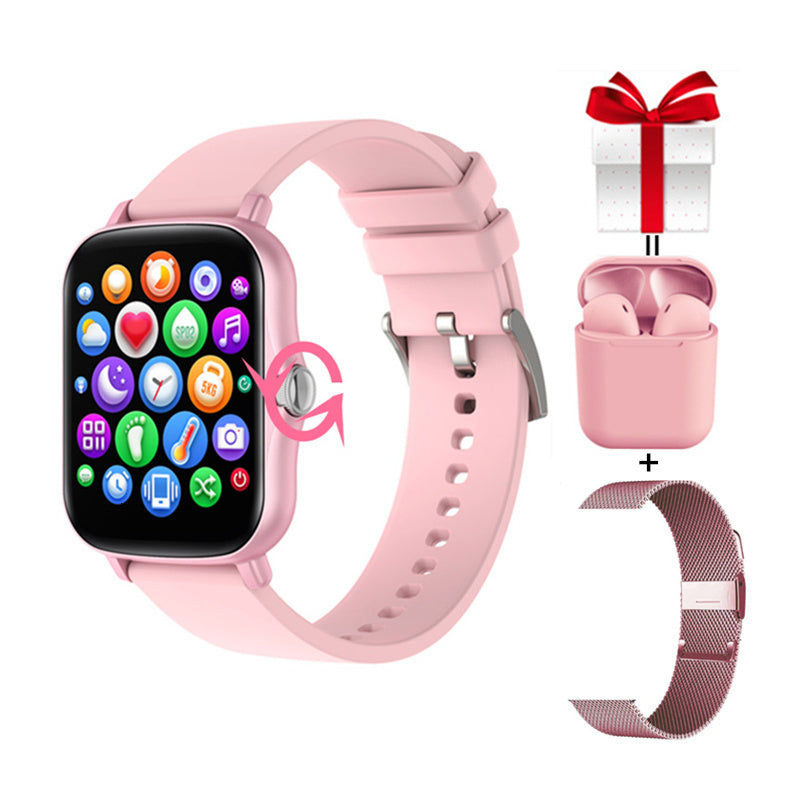 Other Watches Y20 Woman Smart Watch Full Touch Screen Knob Rotation Fitness Tracker GTS 2 Smartwatch For IPhone PK P8 Plus ZVOE