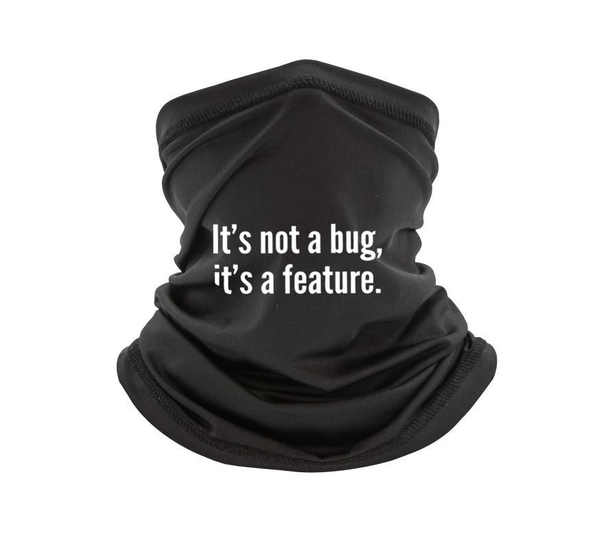 Scarves Men&#039;s Scarf I &#039;s No A Bug Fea Ure Programmer Co On Ee Shor Sleeve Programming Coding Debugging Coder