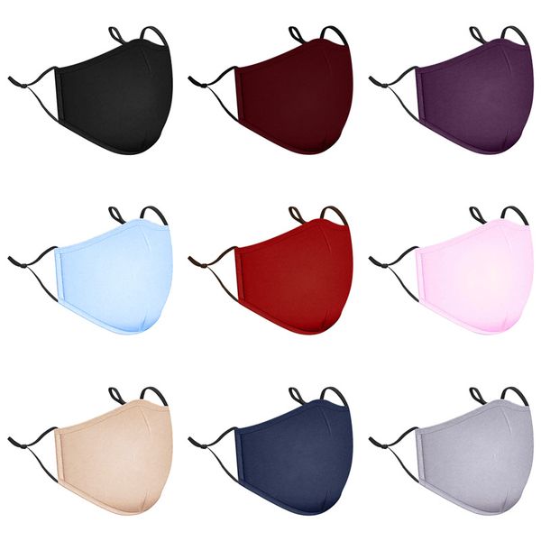 2021 Designer Face Mask Cotton five-layer Dustproof breathable protective facemasks