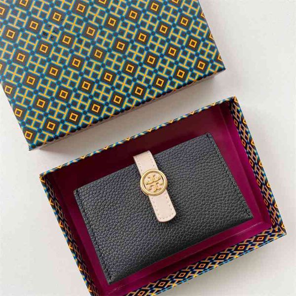 Card Tb Handbag New Certificate Bag, Litchi Grain Cow Leather Organ Bag Multi Clip, Practical, Compact and Convenientdpxv