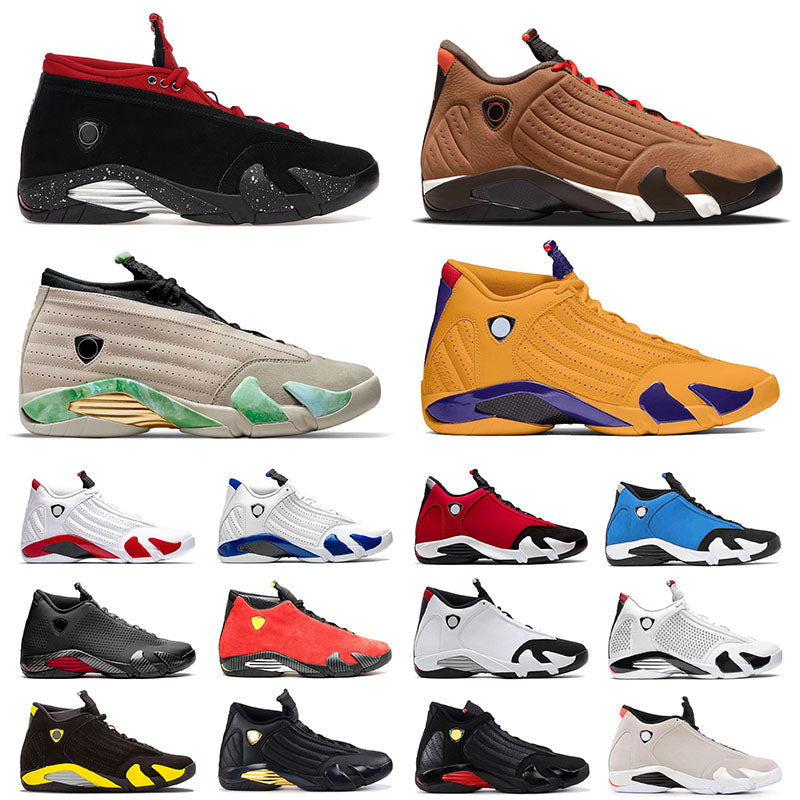 Jumpman 14 14s XIV Mens Basketball Shoes Red Lipstick Winterized Fortune Gym Blue Toro Black Ferrar Candy Cane University Gold Royal Designer Sneake