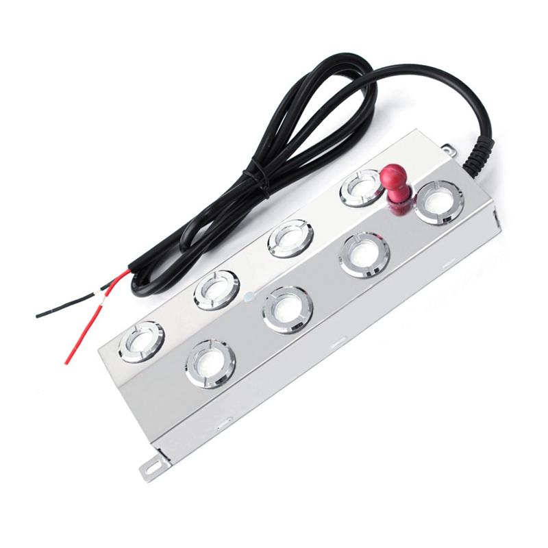 Humidifiers 8 Head Mist Maker Ultrasonic Fogger Air Humidifier Water Fountain Fog Machine Stainless Steel