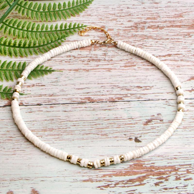 Chokers Bohemian Handmade Natural Shell Cowrie Choker For Women Fashion Statement Vintage Chic Collares Collier Femme Jewelry 2021 Trend