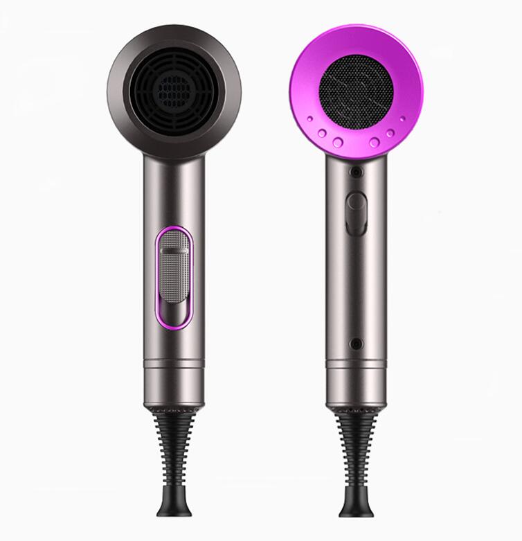 Winter Hair Dryer Negative Lonic Hammer Blower Electric Professional Hot Cold Wind Hairdryer Temperature Care Blowdryer