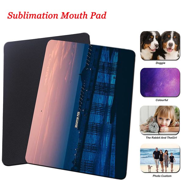 Sublimation Mouse Pad Decor Blank DIY Computer Keyboard Mat Heat Transfer Coating Table Cushion