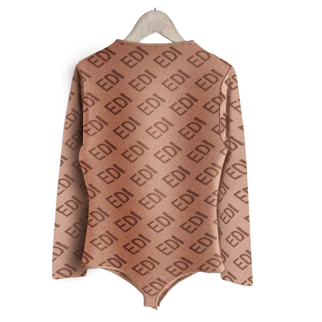 Sweater For Women&#039;s Tight BODYSUIT Round neck striped fashion Long Sleeve High End Jacquard knitting Sweaters