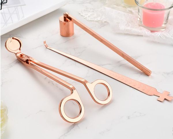 Stainless Steel Snuffers Household Sundries Candles Wick Trimmer Dipper Bougie Hook Candle Accessory SN4346