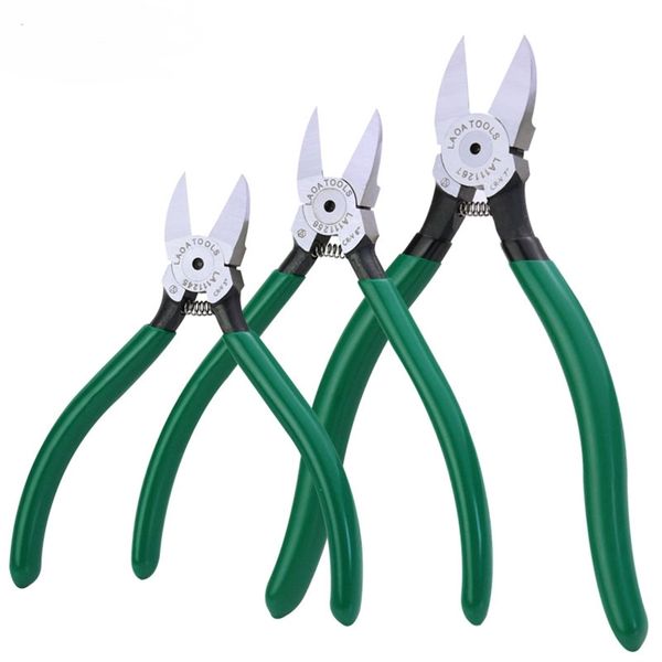 LAOA CR-V Plastic pliers4.5-5-6-7inch Nippers Electrical Wire Cable Cutters Diagonal pliers for Jewelry 211110