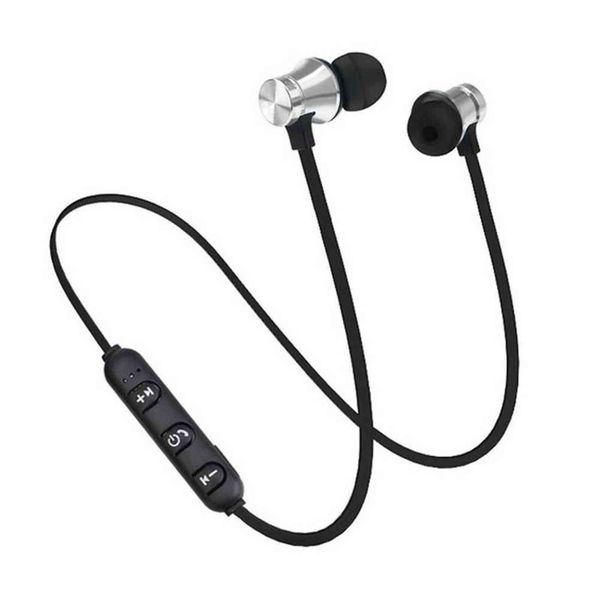 Neckband In-ear Earphone with Mic Xt11 Magnetic Adsorption Wireless Bluetooth Headset Sports Gaming Headphone Wired All Phones