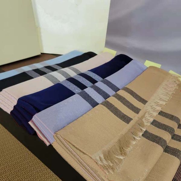 Scarf Designer Cashmere High-end soft thick Classic plaid printed mens and womens Fashion suits Scarves men women designer scarf silk Cashme
