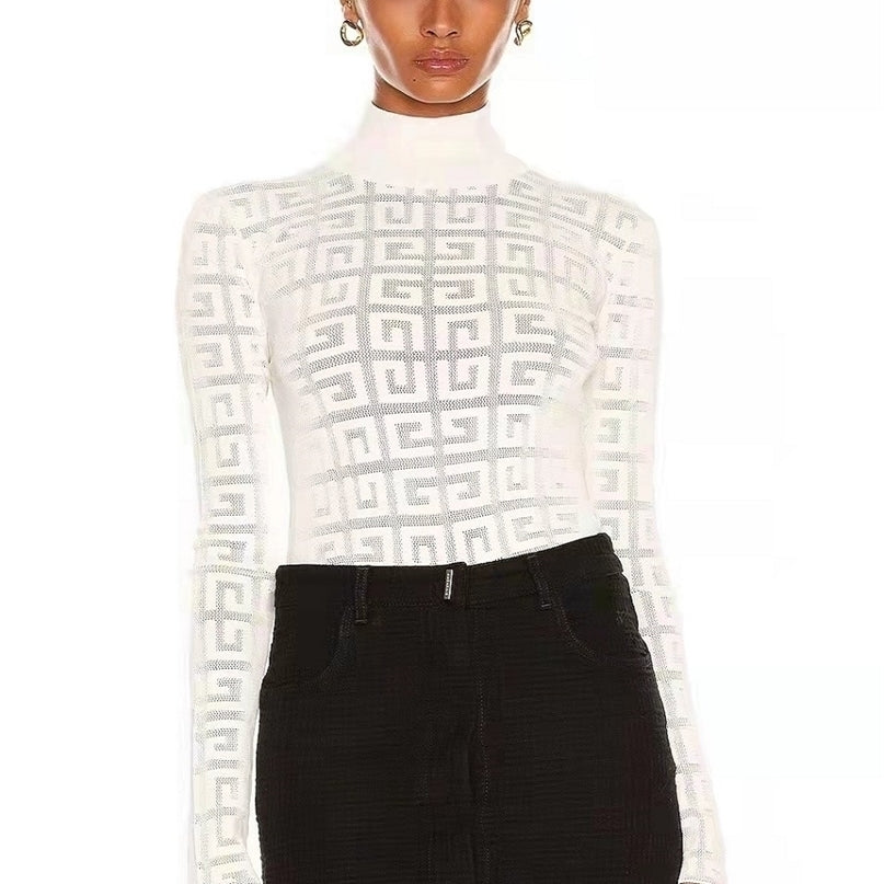 Big-name summer knitting jacquard hollow casual women&#039;s tops T-shirts + tights yoga suit ladies high-quality 2-piece set 220315