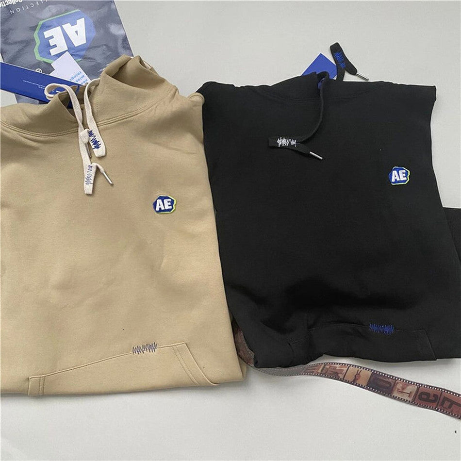 2021 New Adererror Hoodie Men Women 1:1 Best-quality Neckline Space Invaders Ader Error Pullover Sweatshirts Bpg3