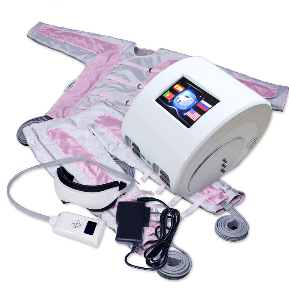Customizable professional Pressotheapy effective lymphatic drainage slimming machine with 24 air bags air bubble massage machine free logo