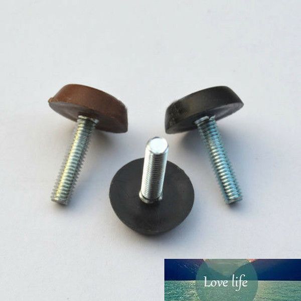 Black6-8M15-25mm adjustable table and chair furniture leg foot sole foot sliding non-slip tile plastic mat floor protection nail
