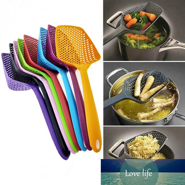 Kitchen Utensil Nylon Colanders Vegetarian Vegetable Bean Pasta Strainers Healthy Food Cooking Drainer No Pan Damage Drain Scoop