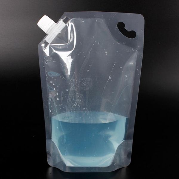 1000ml- 1L Stand up Plastic Drink Packaging Spout Bag Pouch for Beverage Liquid Juice Milk Coffee Water SN3763