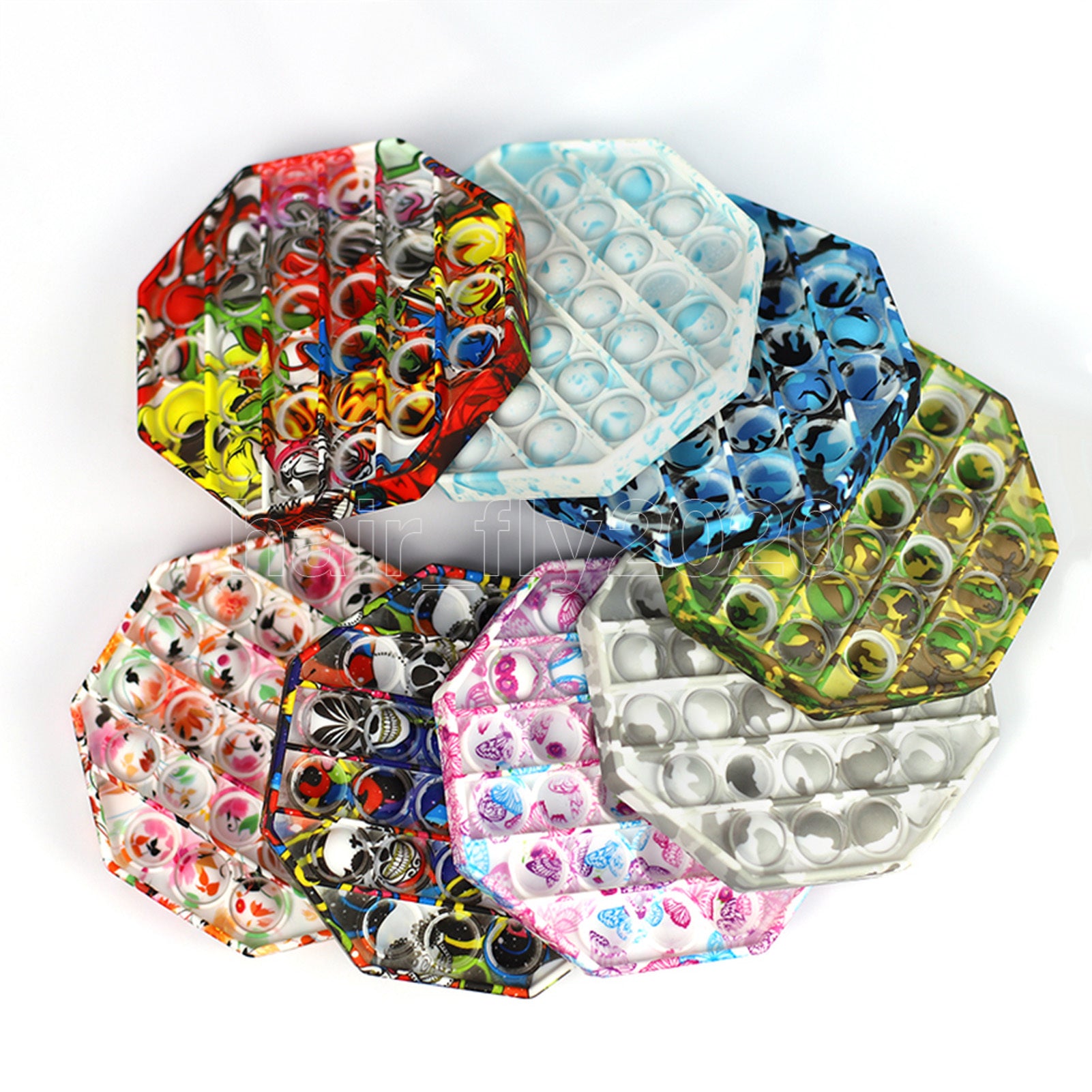 Push Bubble Sensory Toy Fidget Stress Reliever Toys Autism Special Need Stress Reliever Adult Kid Funny Simple Dimple Fidget Toy