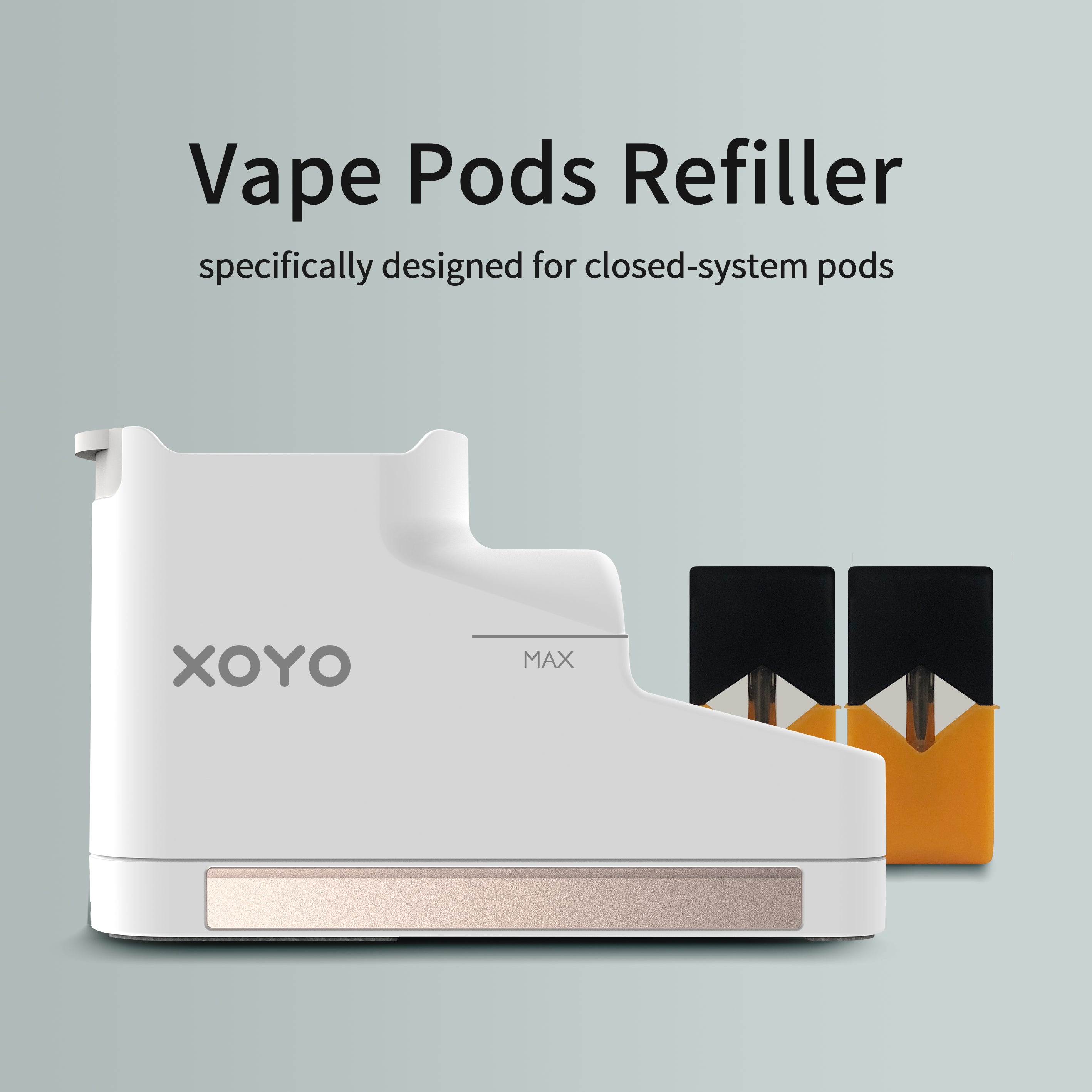 XOYO Vape Pods Refiller Cartridge Bag Atomizer E-liquid Oil Filling Syringe Vaporizer E-juice Injection Device