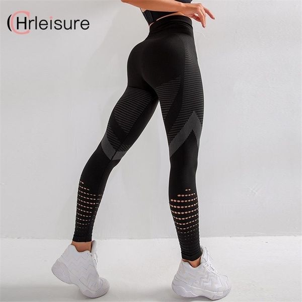 CHRLEISURE Women Fitness Seamless Leggings Workout Push Up Leggings High Waist Workout Gym leggins Mujer 5 Color 201109