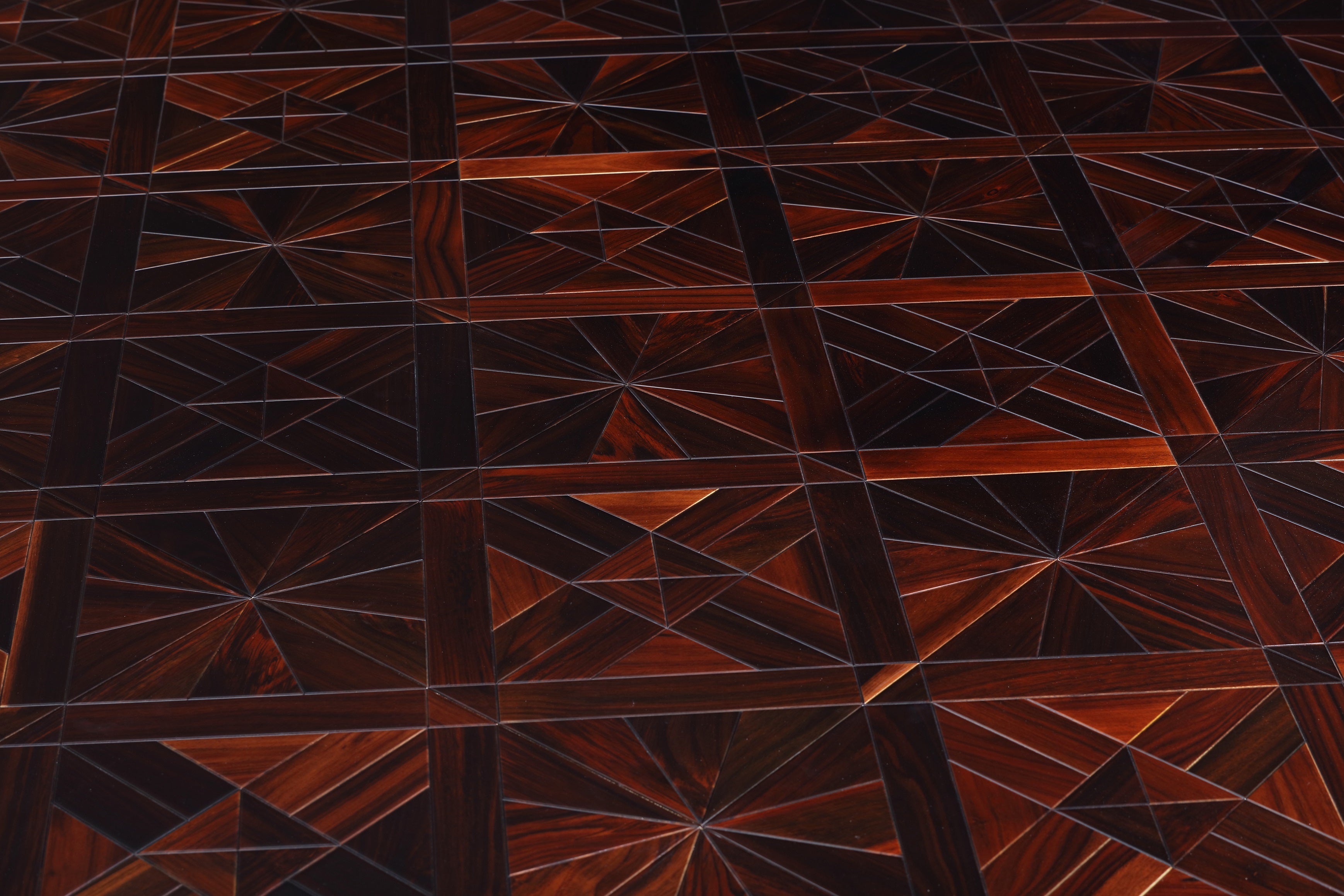 Black Rosewood Wood flooring Livingroom wall decal timber parquet tile wallpaper effect finished high-end marquetry interior decoration art househol