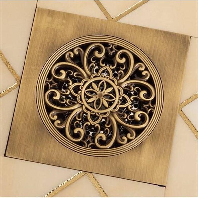 2021 15*15cm Super Bigger Floor Drain Building Material New Arrival Square Drainer Bathroom Accessories Free Shipping 77v0